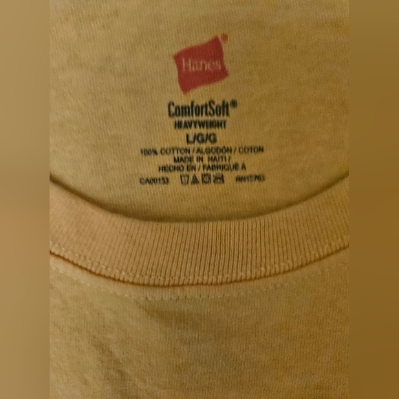 ELVIS Front & Back Vinyl Graphic Design Yellow Golf T-Shirt | SZ L - Picture 6 of 7